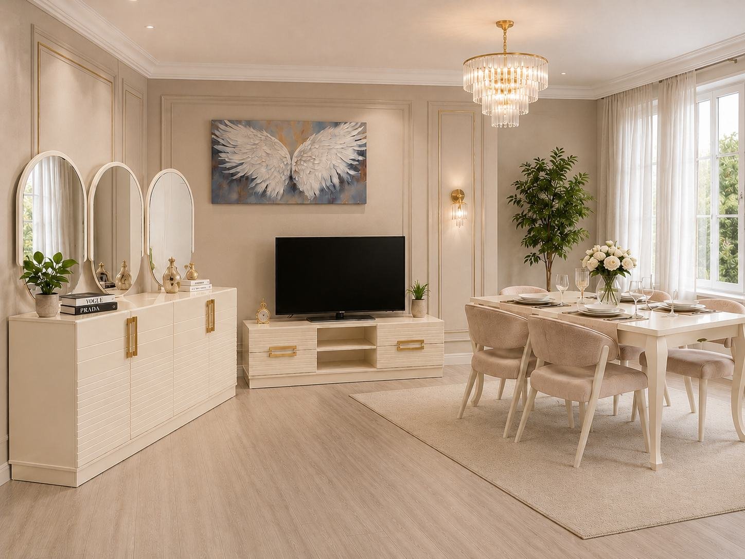 Safir Yemek Odası Takımı